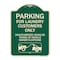 Signmission Parking for Laundry Customers Only Unauthorized Vehicles Towed at Vehicle Owners Exp, G-1824-23443 A-DES-G-1824-23443 - alternate 1
